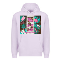 Lilac lpn licenced practical nurse and element Premium Hoodie - AdoDesignShop