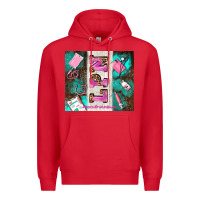 Red lpn licenced practical nurse and element Premium Hoodie - AdoDesignShop