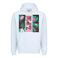 White lpn licenced practical nurse and element Premium Hoodie - AdoDesignShop