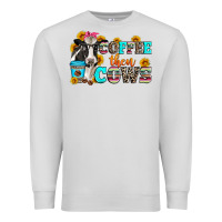 Dove Grey coffee then cows Premium Sweatshirt - Zillion Design Studio