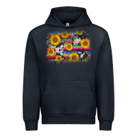 Navy serape cowhide sunflower background Urban Hoodie - AdoDesignShop