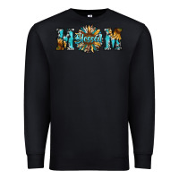Black blessed mom Premium Sweatshirt - RanaPortraitStore