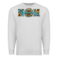 Dove Grey blessed mom Premium Sweatshirt - RanaPortraitStore