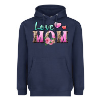 Navy love mom Heavyweight Hoodie - Zillion Design Studio