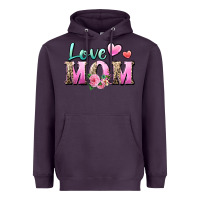 Plum love mom Heavyweight Hoodie - Zillion Design Studio