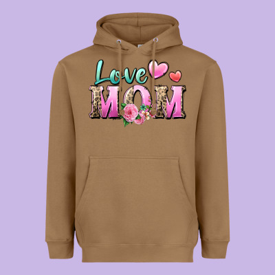 Heavyweight Hoodie love mom