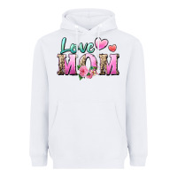 White love mom Heavyweight Hoodie - Zillion Design Studio