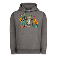 Pigment Tornado wheel bull skull western cowboy Urban Hoodie - AdoDesignShop