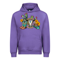 Tulip wheel bull skull western cowboy Urban Hoodie - AdoDesignShop