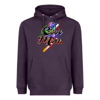 Plum cool mom Heavyweight Hoodie - Zillion Design Studio