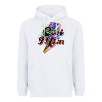 White cool mom Heavyweight Hoodie - Zillion Design Studio