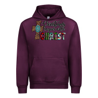 Mauve Wine christmas begins with christ Urban Hoodie - AdoDesignShop
