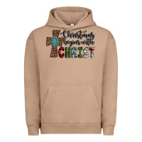 Pigment Burro christmas begins with christ Urban Hoodie - AdoDesignShop