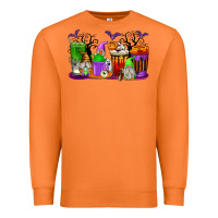 Carrot Halloween Gnomes Coffee Cups Premium Sweatshirt - texasbilliewilder