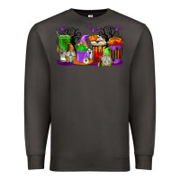 Smoke Halloween Gnomes Coffee Cups Premium Sweatshirt - texasbilliewilder