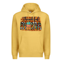 Antique Gold thankful mama Premium Hoodie - JahusDesignShop