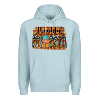 Blue Mist thankful mama Premium Hoodie - JahusDesignShop