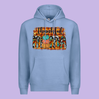 Thankful Mama Premium Hoodie Designed By Jahusdesignshop
