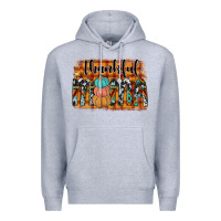 Heather Grey thankful mama Premium Hoodie - JahusDesignShop