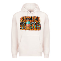 Pale Pink thankful mama Premium Hoodie - JahusDesignShop
