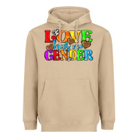 Mushroom love has no gender pride lgbtq Heavyweight Hoodie - texasbilliewilder