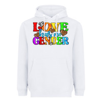 White love has no gender pride lgbtq Heavyweight Hoodie - texasbilliewilder