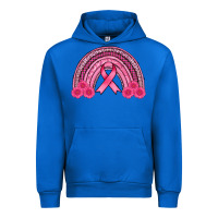 Cobalt breast cancer rainbow Urban Hoodie - AdoDesignShop