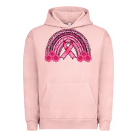 Pigment Salmon breast cancer rainbow Urban Hoodie - AdoDesignShop