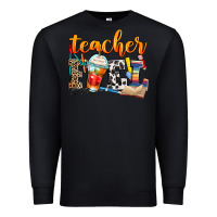 Black teacher fuel Premium Sweatshirt - Zillion Design Studio