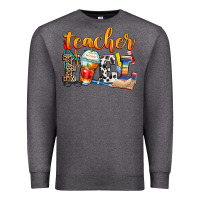 Charcoal Heather teacher fuel Premium Sweatshirt - Zillion Design Studio