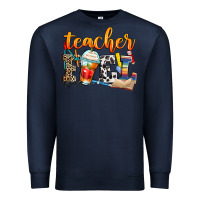 Navy teacher fuel Premium Sweatshirt - Zillion Design Studio