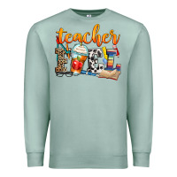 Seafoam teacher fuel Premium Sweatshirt - Zillion Design Studio