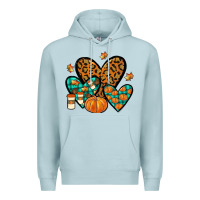 Blue Mist love fall Premium Hoodie - JahusDesignShop