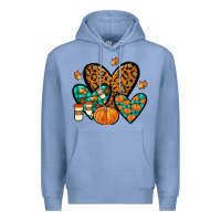 Colony Blue love fall Premium Hoodie - JahusDesignShop