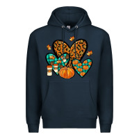 Navy love fall Premium Hoodie - JahusDesignShop
