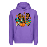 Purple love fall Premium Hoodie - JahusDesignShop