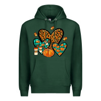 Sports Green love fall Premium Hoodie - JahusDesignShop