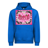 Cobalt breast cancer pumpkins Urban Hoodie - AdoDesignShop