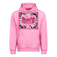 Fuchsia Pink breast cancer pumpkins Urban Hoodie - AdoDesignShop