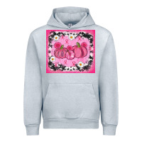 Heather Grey breast cancer pumpkins Urban Hoodie - AdoDesignShop