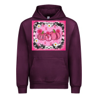Mauve Wine breast cancer pumpkins Urban Hoodie - AdoDesignShop