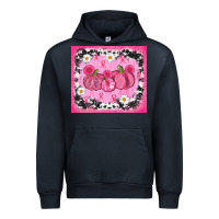 Navy breast cancer pumpkins Urban Hoodie - AdoDesignShop