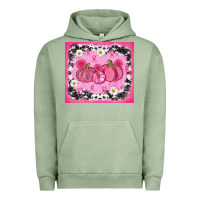 Pigment Oil Green breast cancer pumpkins Urban Hoodie - AdoDesignShop