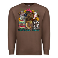 Chestnut ocd obsessive cow disorder Premium Sweatshirt - Zillion Design Studio