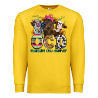 Lemon ocd obsessive cow disorder Premium Sweatshirt - Zillion Design Studio
