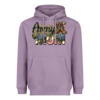 Lavender army mom Heavyweight Hoodie - Zillion Design Studio