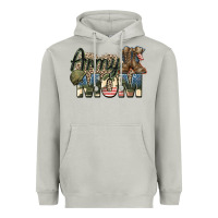 Army Mom Heavyweight Hoodie | Teevron