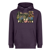 Plum army mom Heavyweight Hoodie - Zillion Design Studio