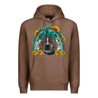 Chestnut western pitbull rainbow Premium Hoodie - Artiststas