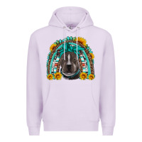 Lilac western pitbull rainbow Premium Hoodie - Artiststas